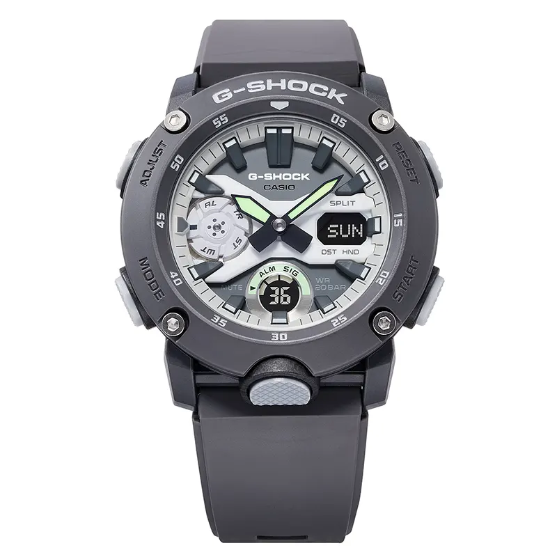 Casio G-Shock GA-2000HD-8A Hidden Glow luminescent Men's Watch