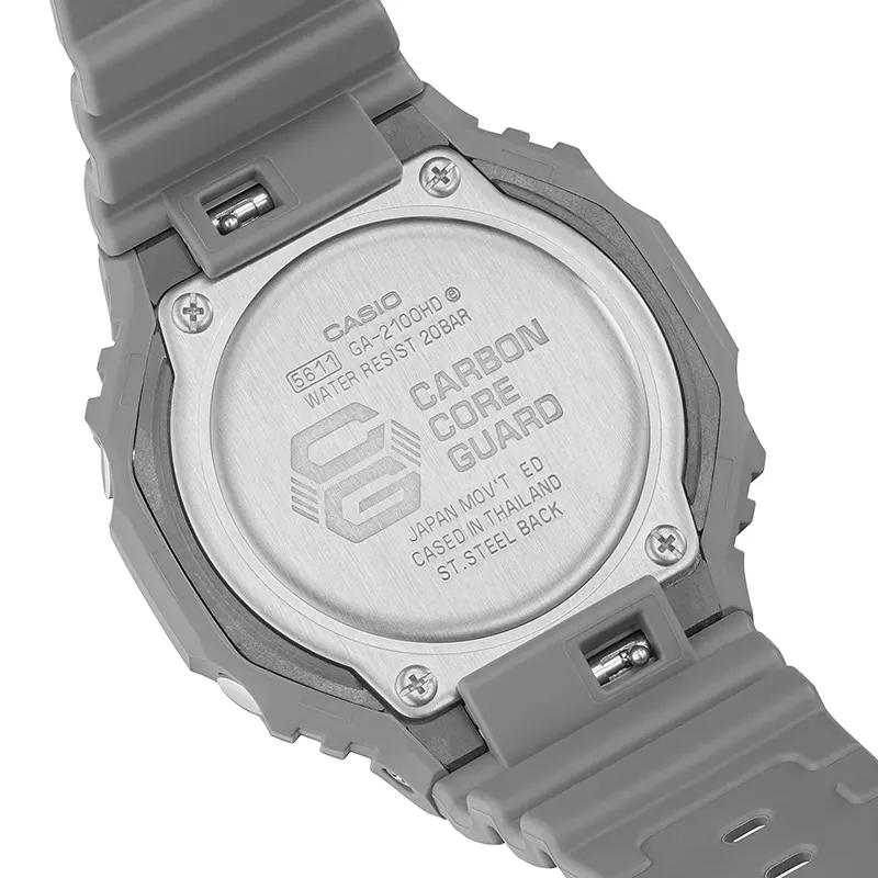 Casio G-Shock GA-2100HD-8A Glowing Luminescent Dial Men's Watch