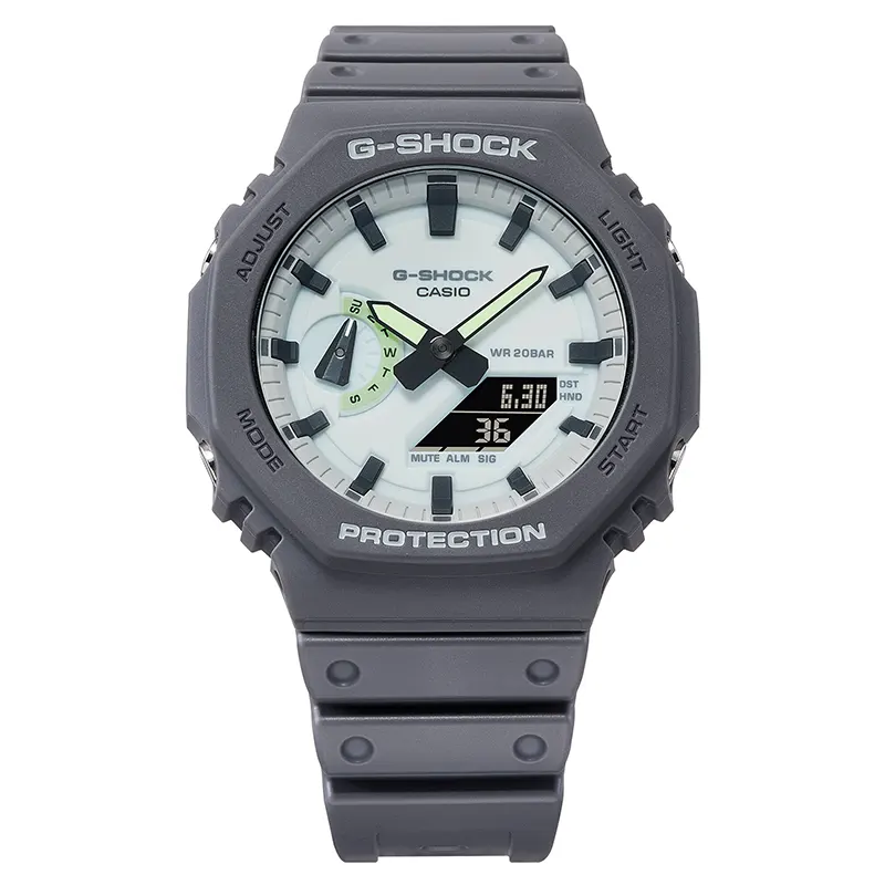 Casio G-Shock GA-2100HD-8A Glowing Luminescent Dial Men's Watch