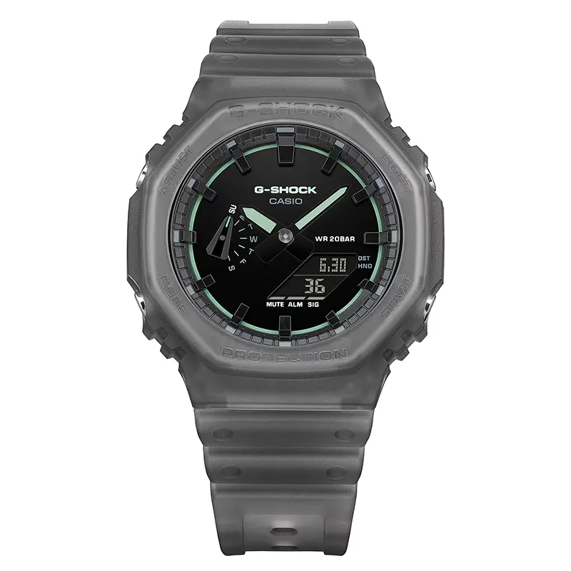 Casio G-Shock 'Music Driven Nightlife' Inspired Smoky Men's Watch | GA-2100K-1A