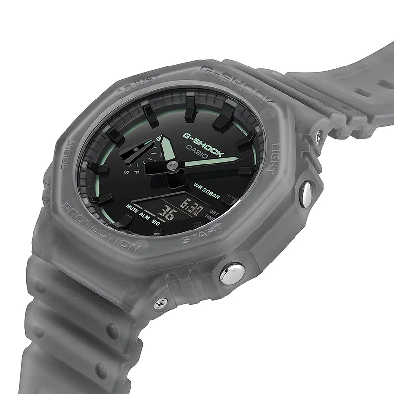 Casio G-Shock 'Music Driven Nightlife' Inspired Smoky Men's Watch | GA-2100K-1A