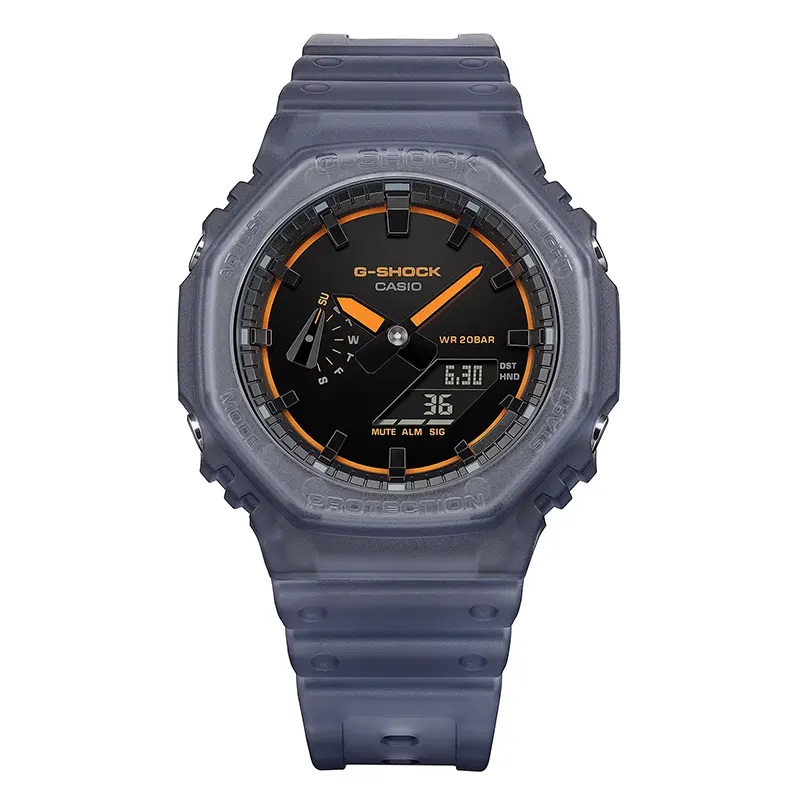 Casio G-Shock 'Music Driven Nightlife' Inspired Mysterious Smoky Men's Watch | GA-2100K-2A