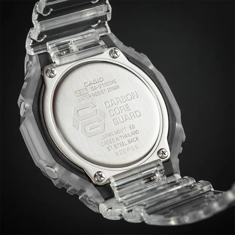 Casio G-Shock GA-2100SKE-7A Skeleton Translucent Men's Watch