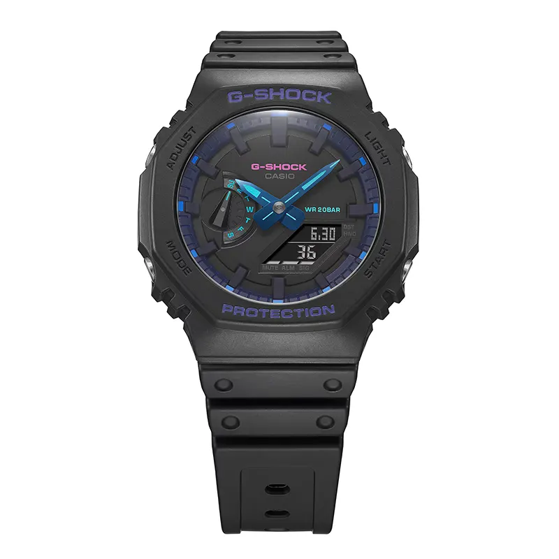 Casio G-Shock Virtual Reality Black Dial Men's Watch | GA-2100VB-1A