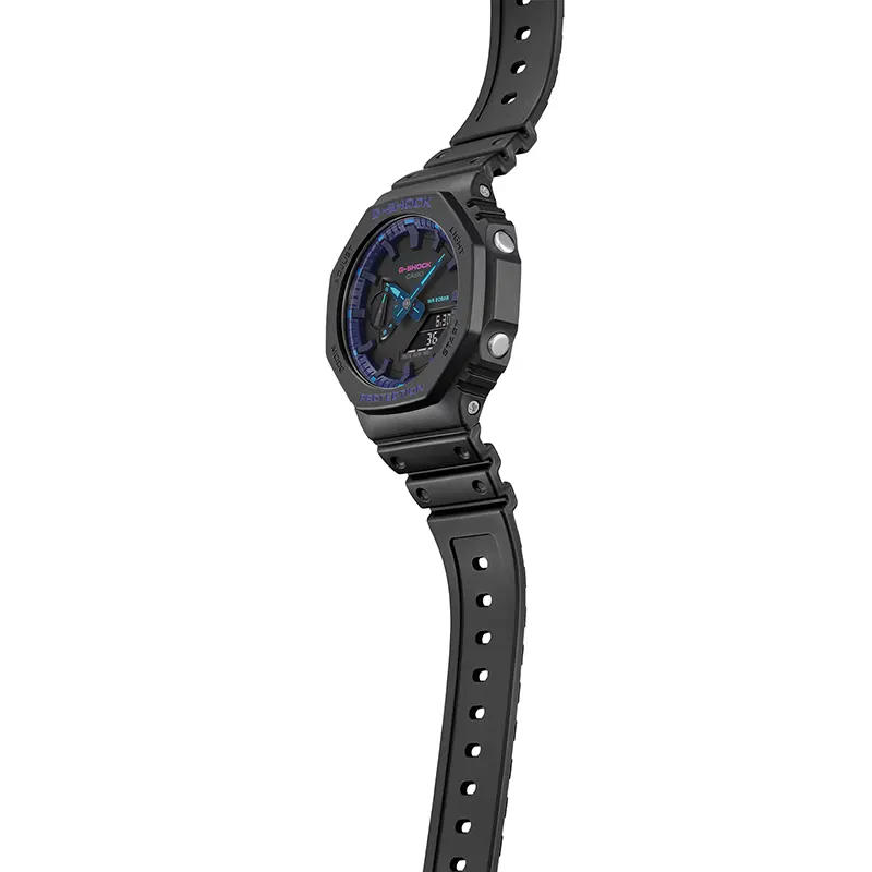Casio G-Shock Virtual Reality Black Dial Men's Watch | GA-2100VB-1A