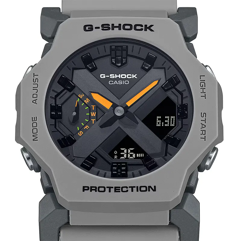 Casio G-Shock GA-2300-8A Black Dial Grey Men's Watch