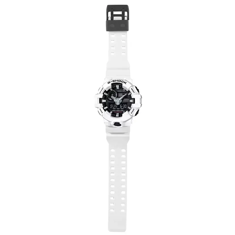 Casio G-Shock GA-700-7A Dual-time Black Dial Men's Watch