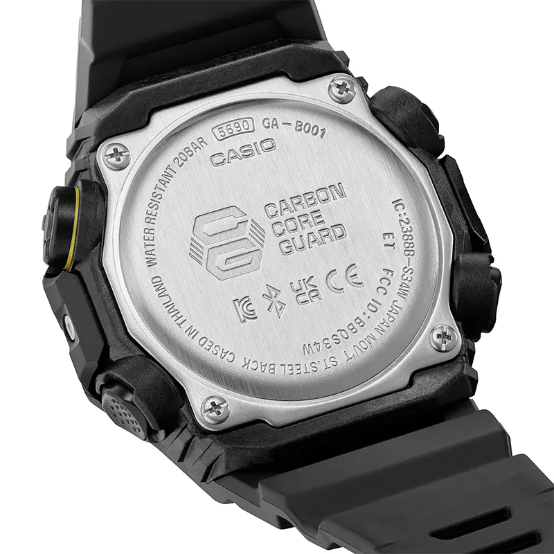 Casio G-Shock GA-B001CY-1A Caution Yellow (Bluetooth) Men's Watch