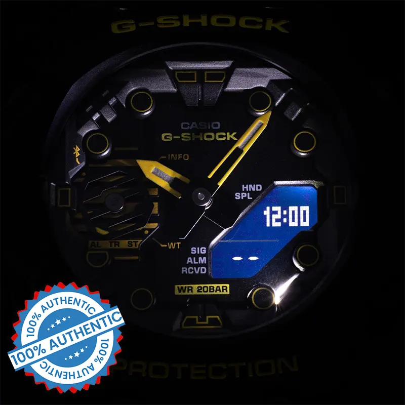 Casio G-Shock GA-B001CY-1A Caution Yellow (Bluetooth) Men's Watch