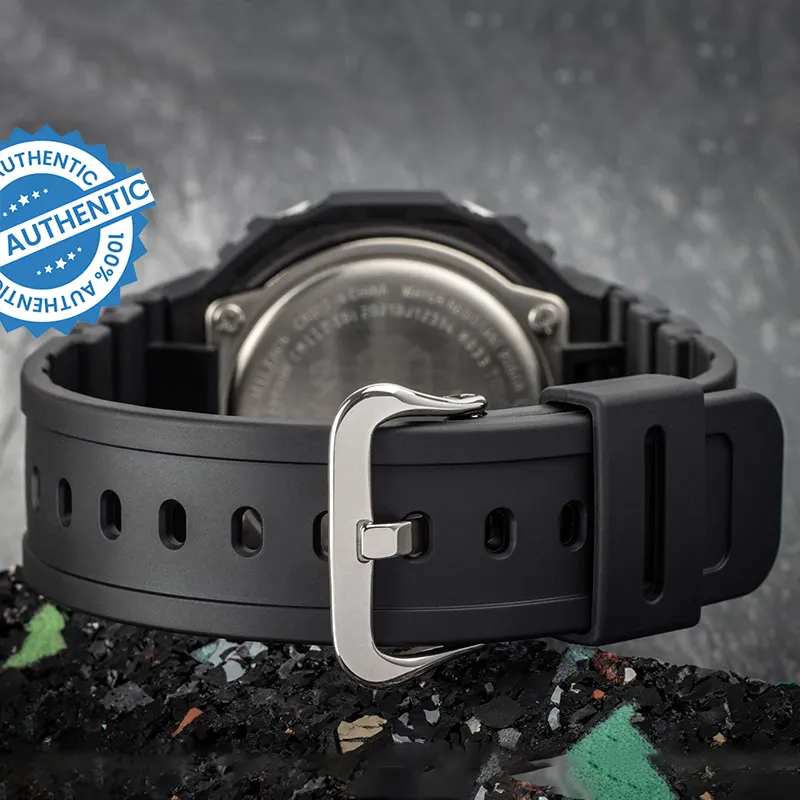 Casio G-Shock Matte Black Fluorescent (Bluetooth) Solar Men's Watch | GA-B2100MF-1A