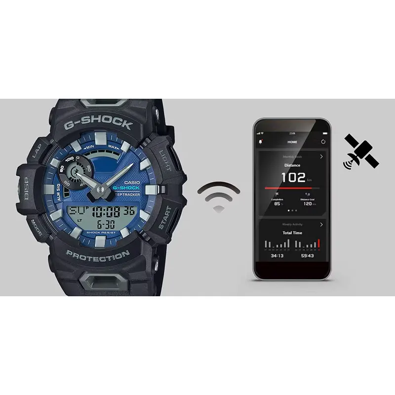 Casio G-Shock GBA-900CB-1A Blue Dial Bluetooth® Men's Watch