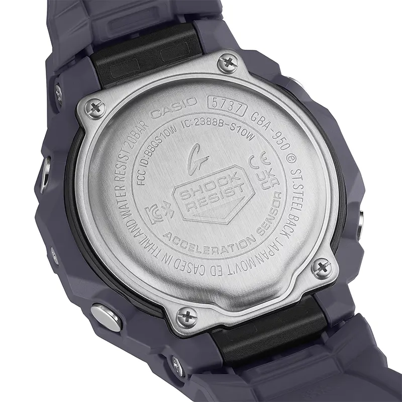 Casio G-Shock G-Squad Urban Sporty Step Tracker Bluetooth® Men's Watch | GBA-950-2A