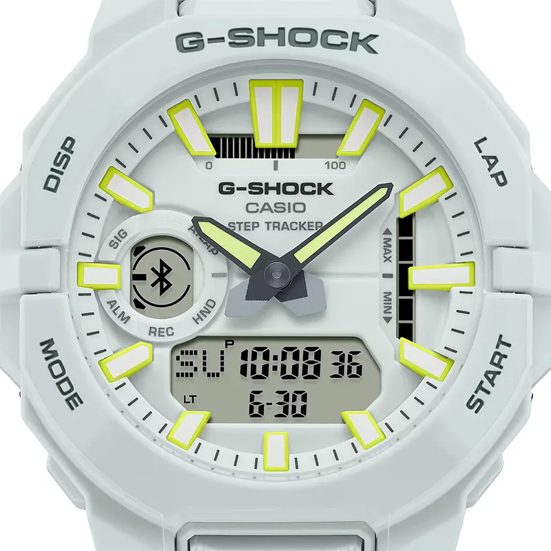 Casio G-Shock G-Squad Urban Sporty Step Tracker Bluetooth® Off White Men's Watch | GBA-950-7A