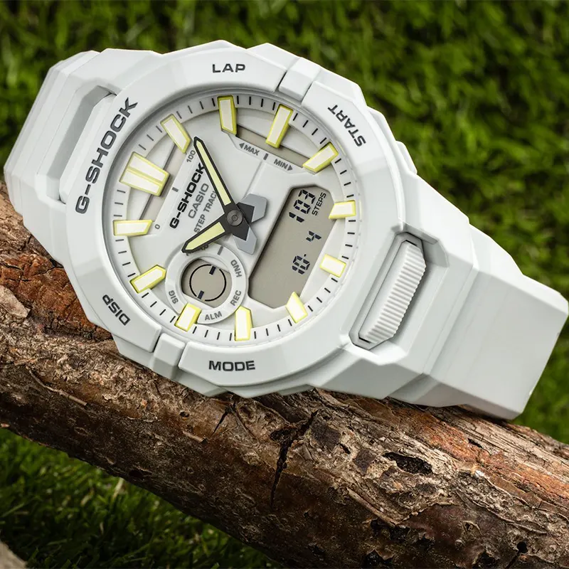 Casio G-Shock G-Squad Urban Sporty Step Tracker Bluetooth® Off White Men's Watch | GBA-950-7A