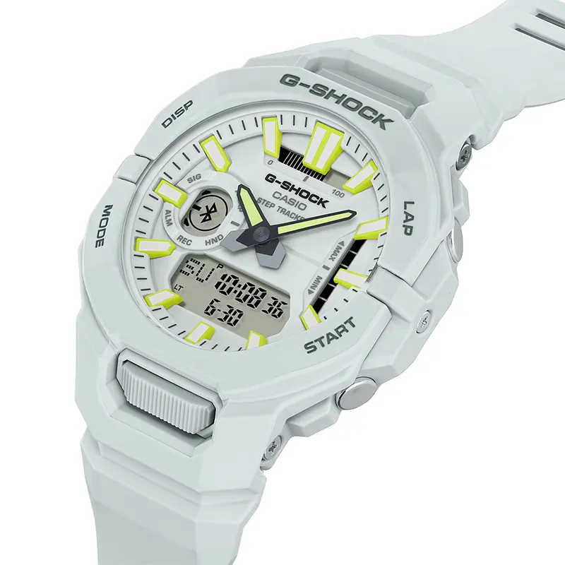 Casio G-Shock G-Squad Urban Sporty Step Tracker Bluetooth® Off White Men's Watch | GBA-950-7A