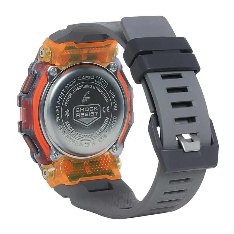 Casio G-Shock GBD-200SM-1A5 G-Squad Vital Bright Series Men's Watch