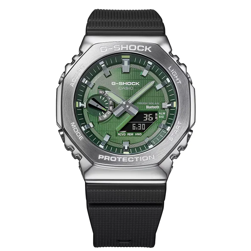 Casio G-Shock GBM-2100A-1A3 Tough Solar Bluetooth Green Dial Men's Watch