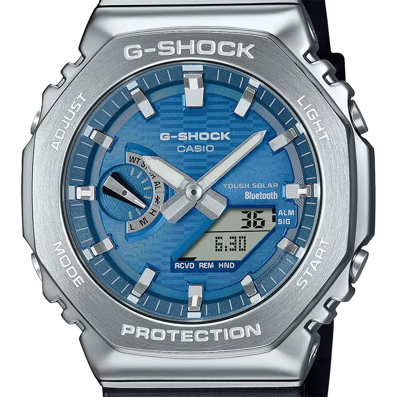 Casio G-Shock Tough Solar Bluetooth Blue Dial Men's Watch | GBM-2100A-2B