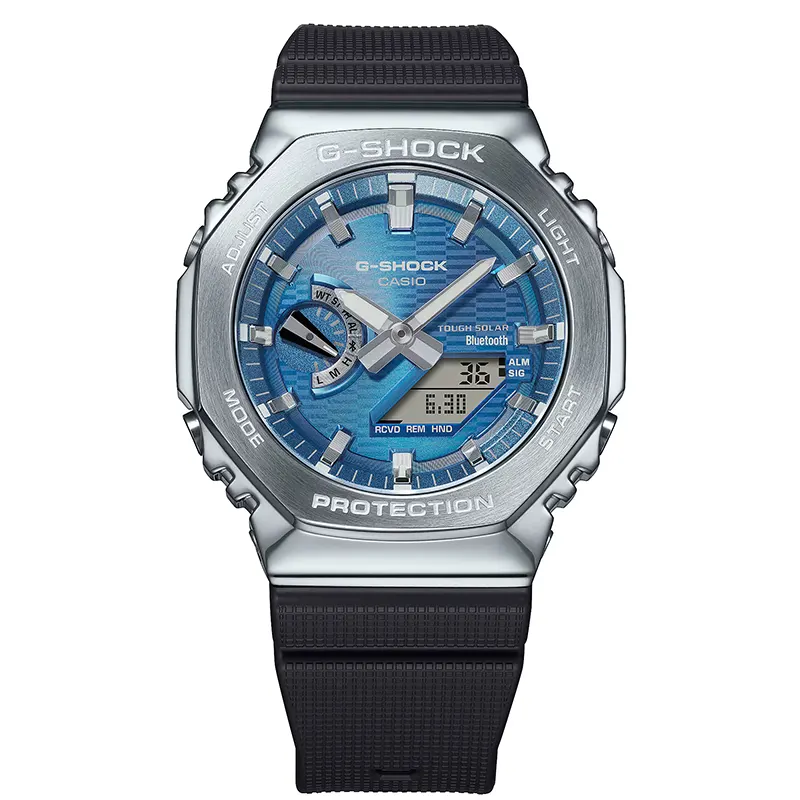 Casio G-Shock Tough Solar Bluetooth Blue Dial Men's Watch | GBM-2100A-2B