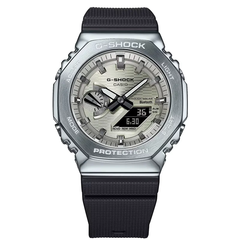 Casio G-Shock Tough Solar Bluetooth Grey Dial Men's Watch | GBM-2100A-8B