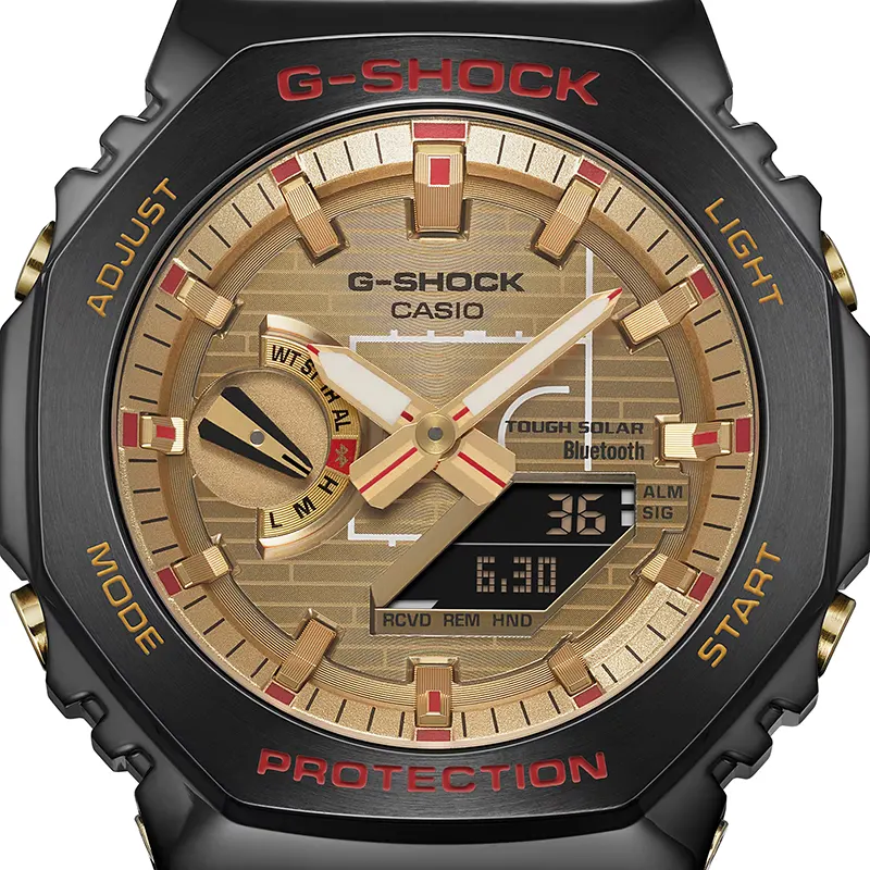 Casio G-Shock GBM-2100RH-1A Rui Hachimura Signature Tough Solar Bluetooth Men's Watch