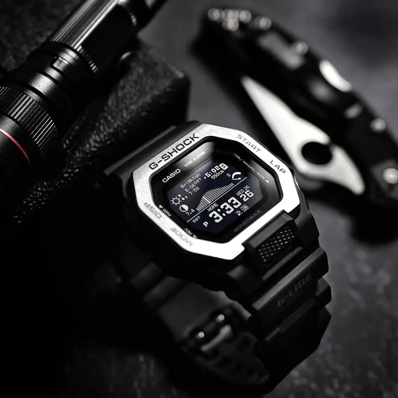 Casio G-Shock GBX-100-1 G-LIDE (Bluetooth) Black Dial Men's Watch