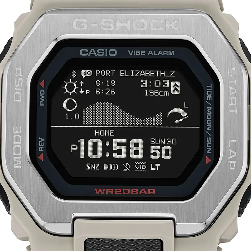 Casio G-Shock GBX-100-8A G-LIDE (Bluetooth) Grey Men's Watch