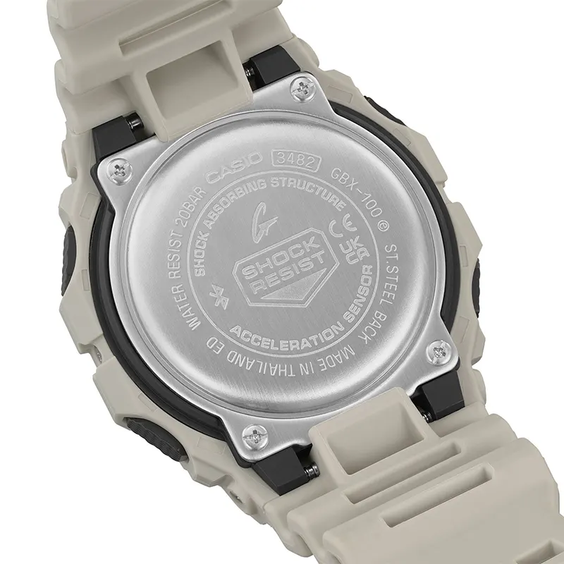 Casio G-Shock GBX-100-8A G-LIDE (Bluetooth) Grey Men's Watch