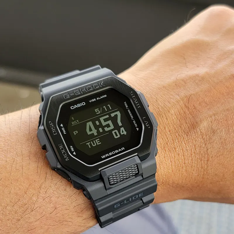 Casio G-Shock GBX-100NS-1 G-LIDE (Bluetooth) Black Dial Men's Watch