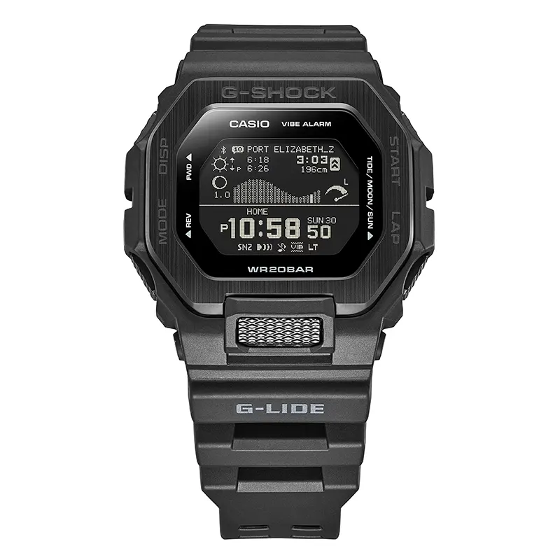 Casio G-Shock GBX-100NS-1 G-LIDE (Bluetooth) Black Dial Men's Watch