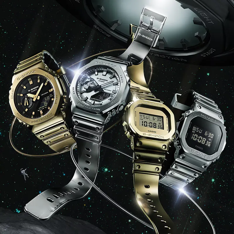 Casio G-Shock GM-2100YMG-9A Fine Metallic Series Men's Watch