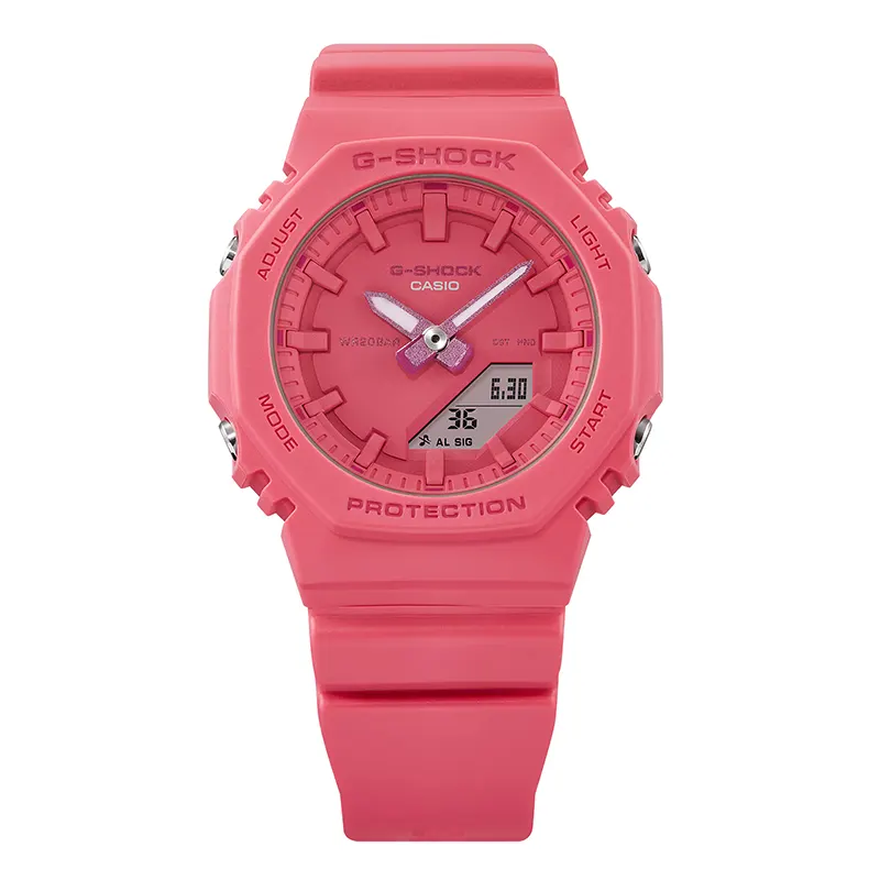 Casio G-Shock Bright Pink Ladies Watch | GMA-P2100-4A