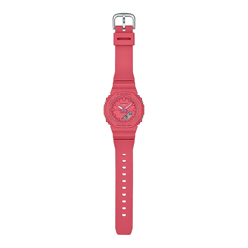 Casio G-Shock Bright Pink Ladies Watch | GMA-P2100-4A