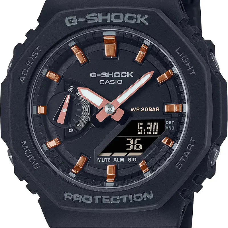 Casio G-Shock GMA-S2100-1A Carbon Core Guard Black Dial Watch