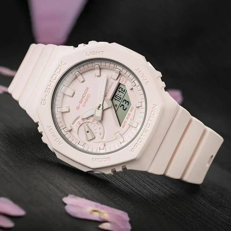 Casio G-Shock Carbon Core Guard Rose Pink Watch | GMA-S2100BA-4A