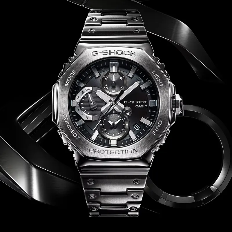 Casio G-Shock GMC-B2100D-1A Full Metal Tough Solar Bluetooth Men's Watch