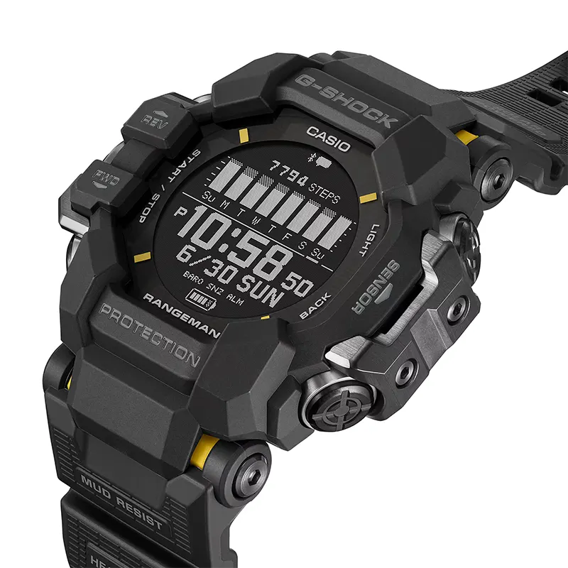 Casio G-Shock Rangeman GPR-H1000-1 GPS Solar Powered Bluetooth Men's Watch