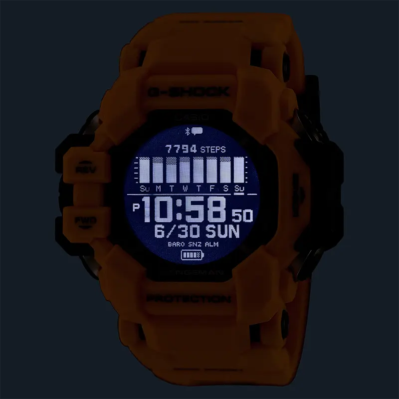 Casio G-Shock Rangeman GPR-H1000-9 GPS Solar Multi-sensor Men's Watch