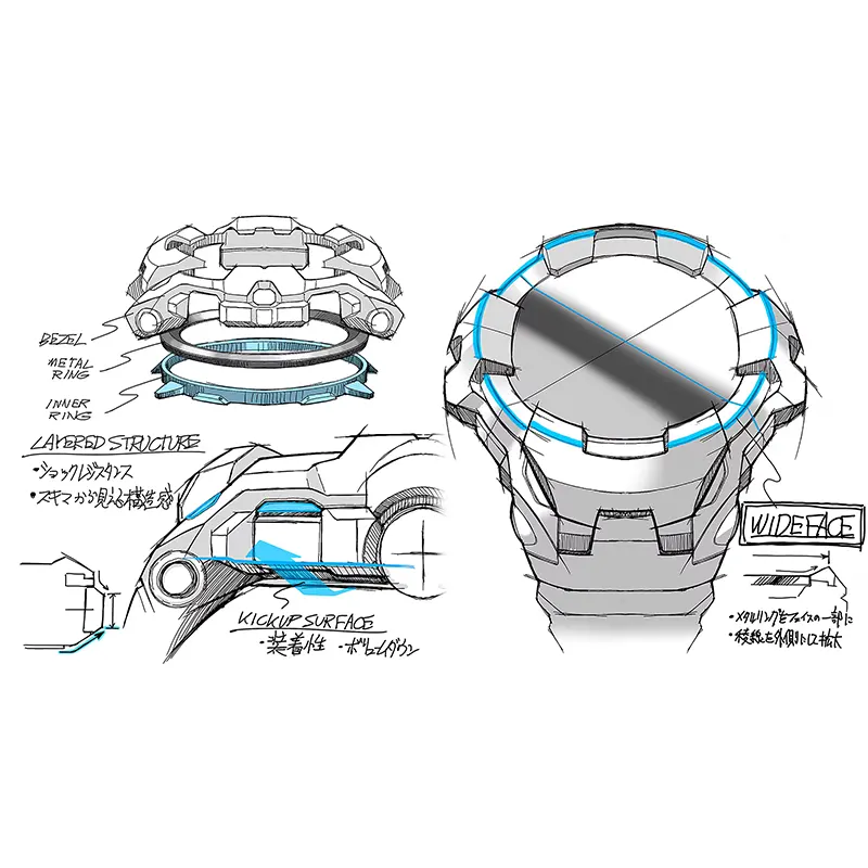 Casio G-Shock GRAVITY MASTER Tough Solar Men's Watch | GR-B300-8A2DR