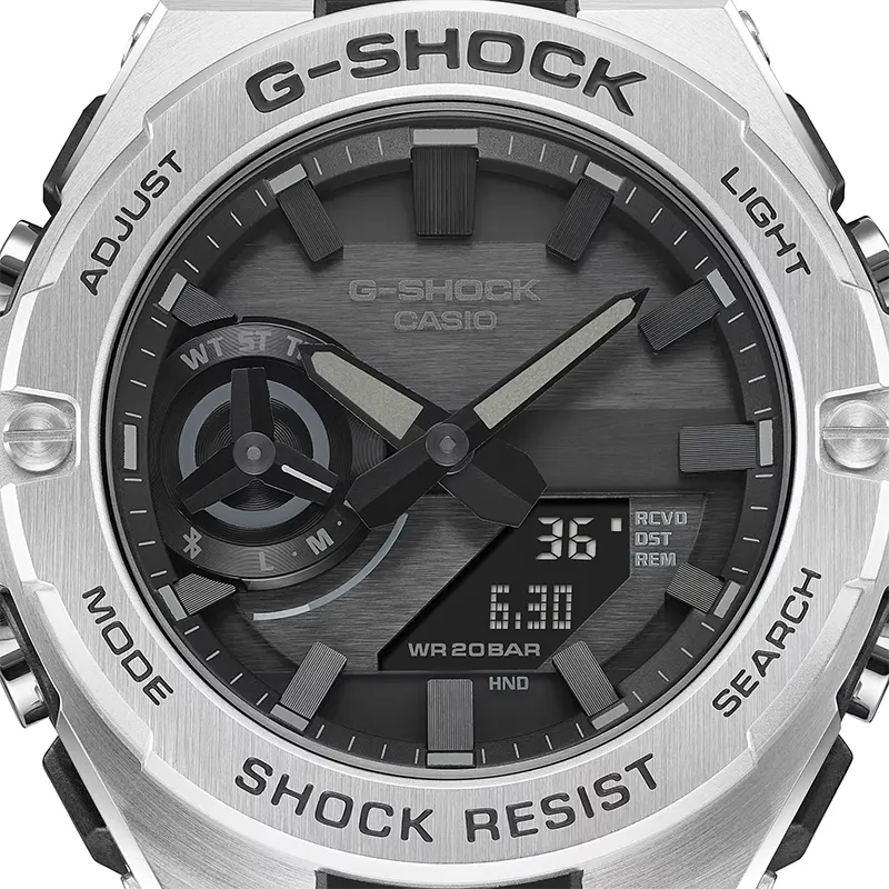 Casio G-Shock GST-B500D-1A1 G-Steel Bluetooth Black Dial Men's Watch