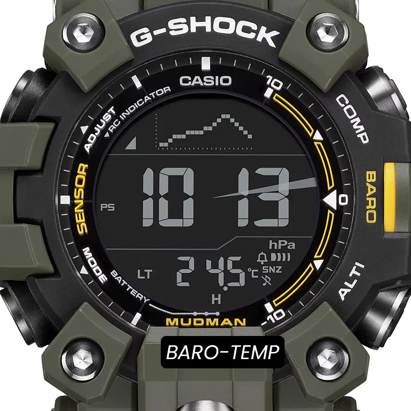 Casio G-Shock Master of G Land Mudman Triple-Sensor Men's Watch | GW-9500-3