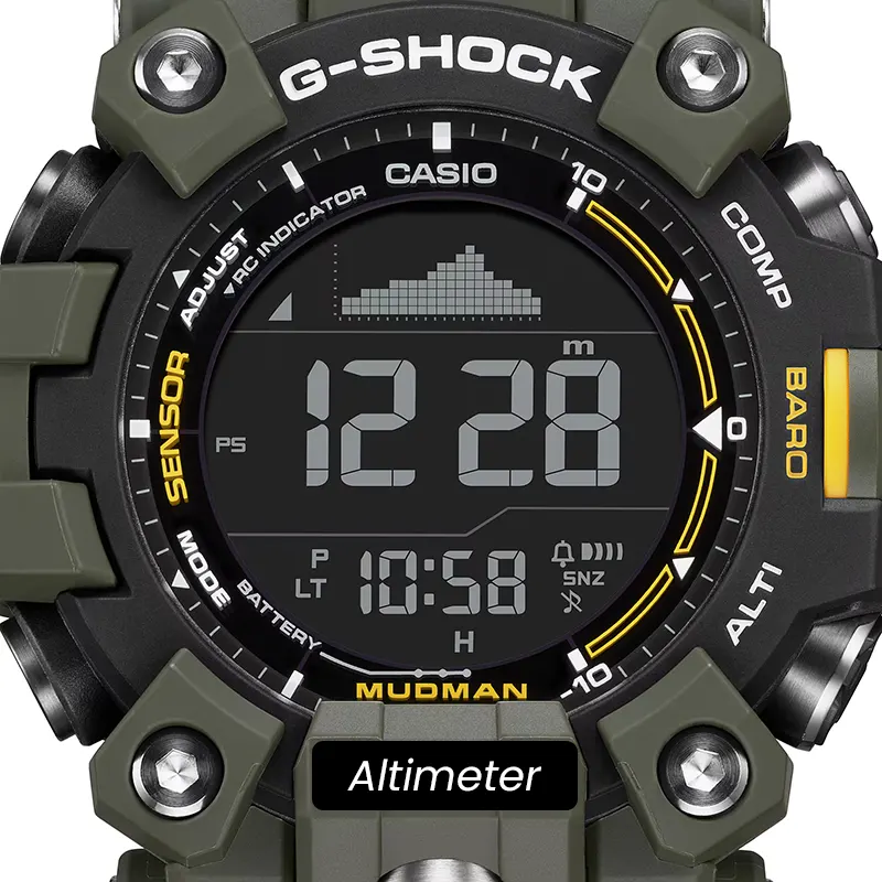 Casio G-Shock Master of G Land Mudman Triple-Sensor Men's Watch | GW-9500-3