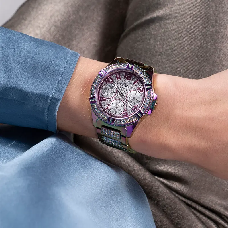 Guess Queen Iridescent Multi-function Ladies Watch | GW0044L1