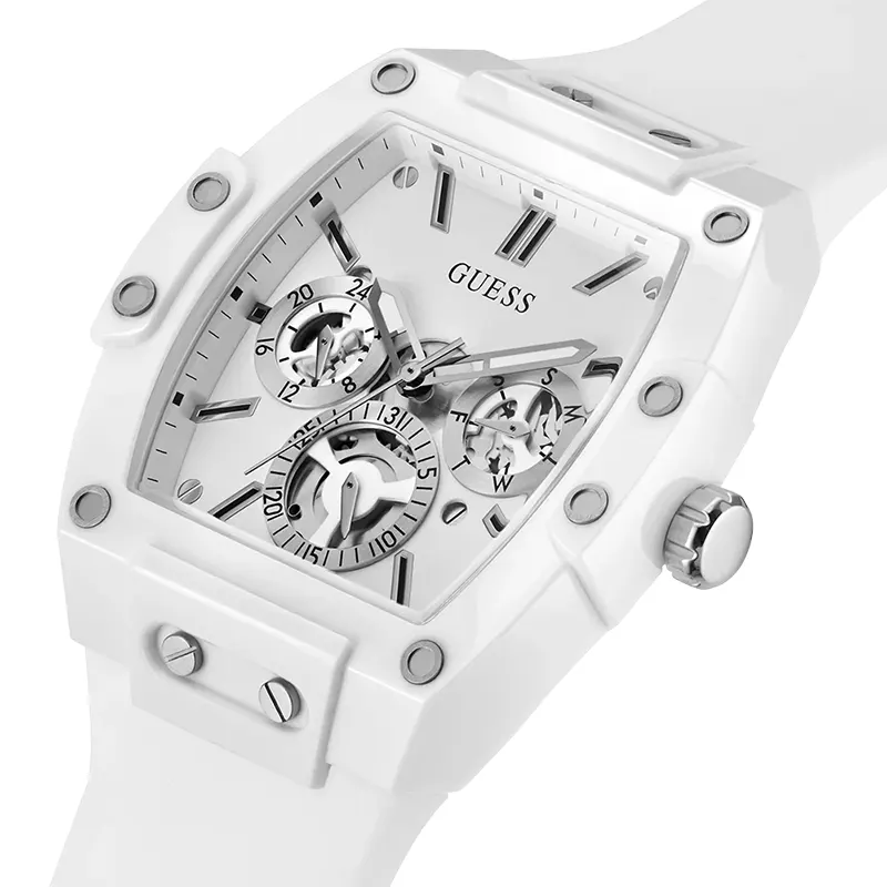 Guess Phoenix Multi-Function Silver Dial Men’s Watch | GW0203G2