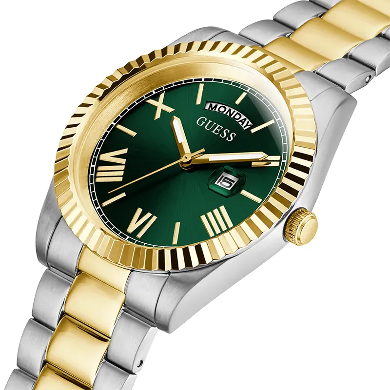 Guess Connoisseur Green Dial Couple Watch | GW0265G8 | GW0308L5