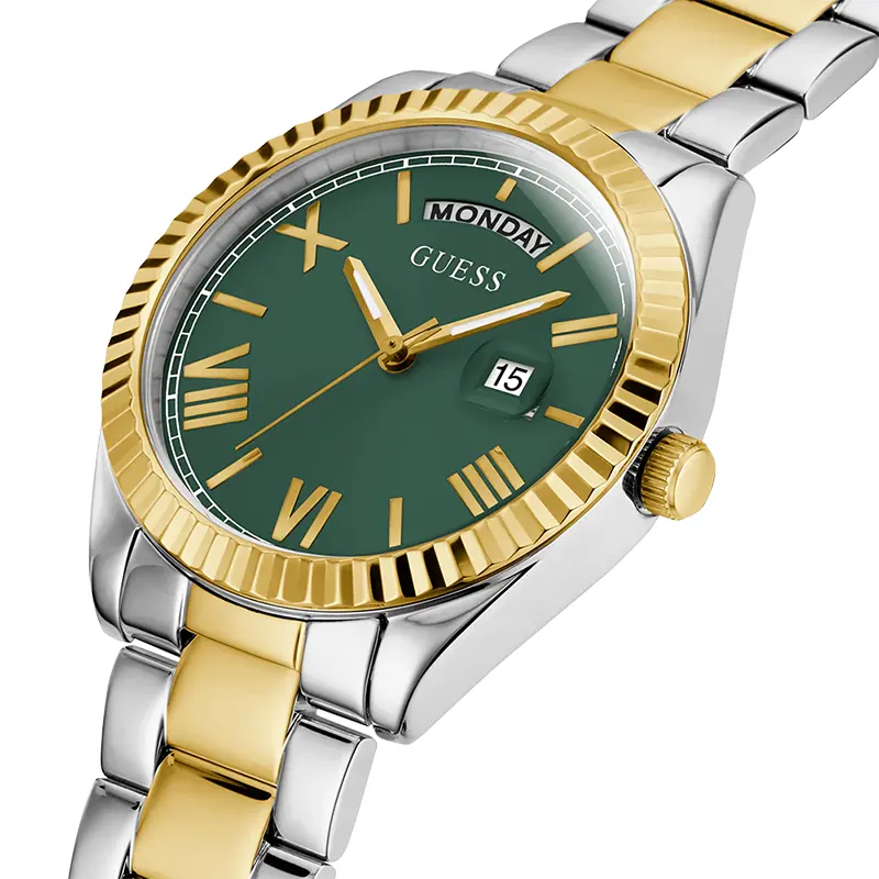 Guess Connoisseur Green Dial Couple Watch | GW0265G8 | GW0308L5