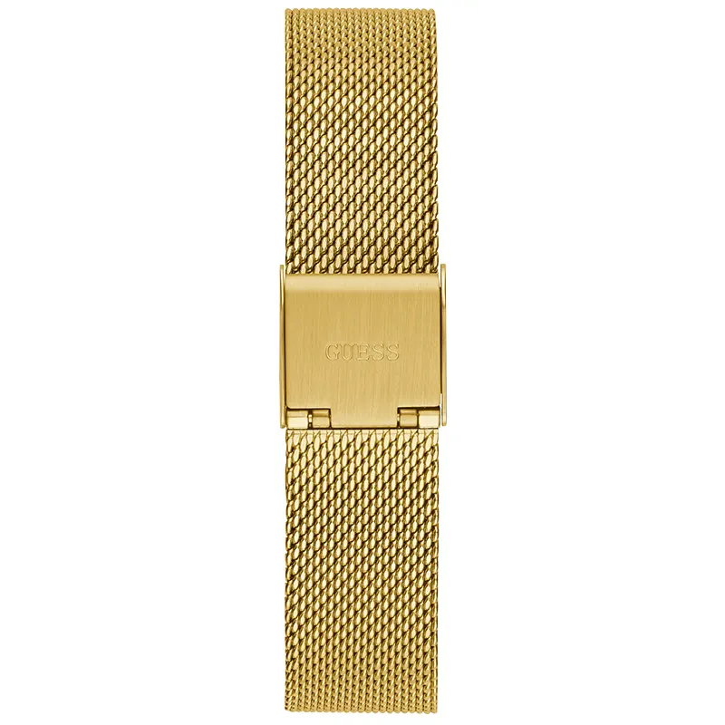 Guess Tapestry Green Dial Gold-Tone Ladies Watch | GW0354L5
