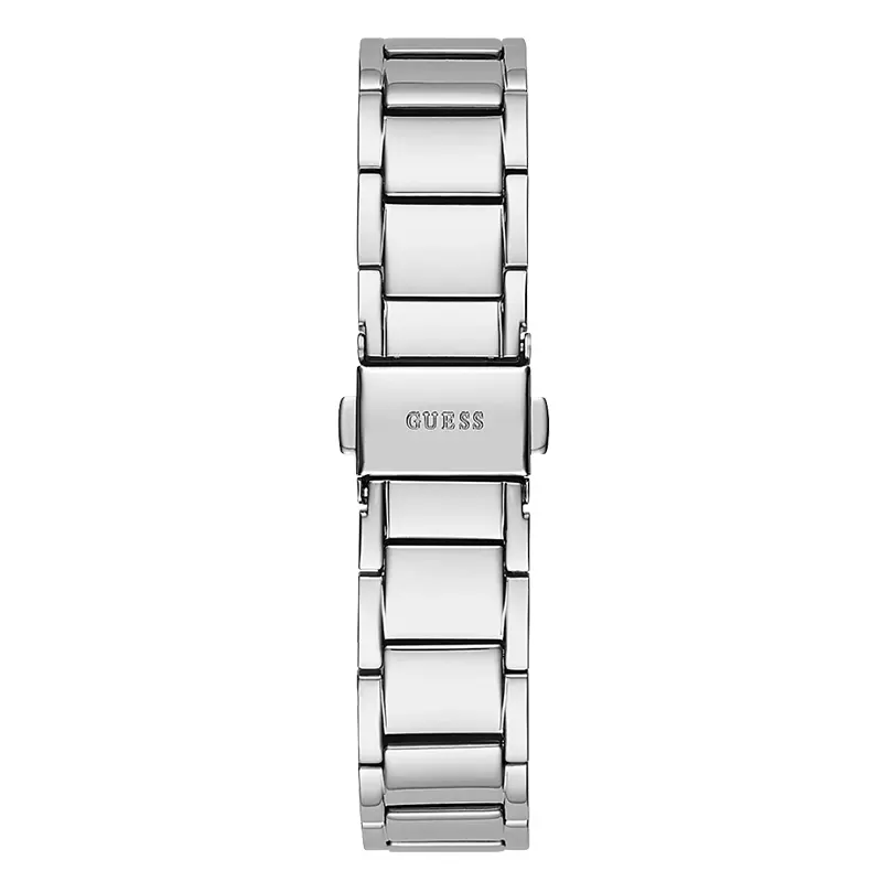 Guess Solstice Silver-tone Clear Dial Ladies Watch | GW0403L1