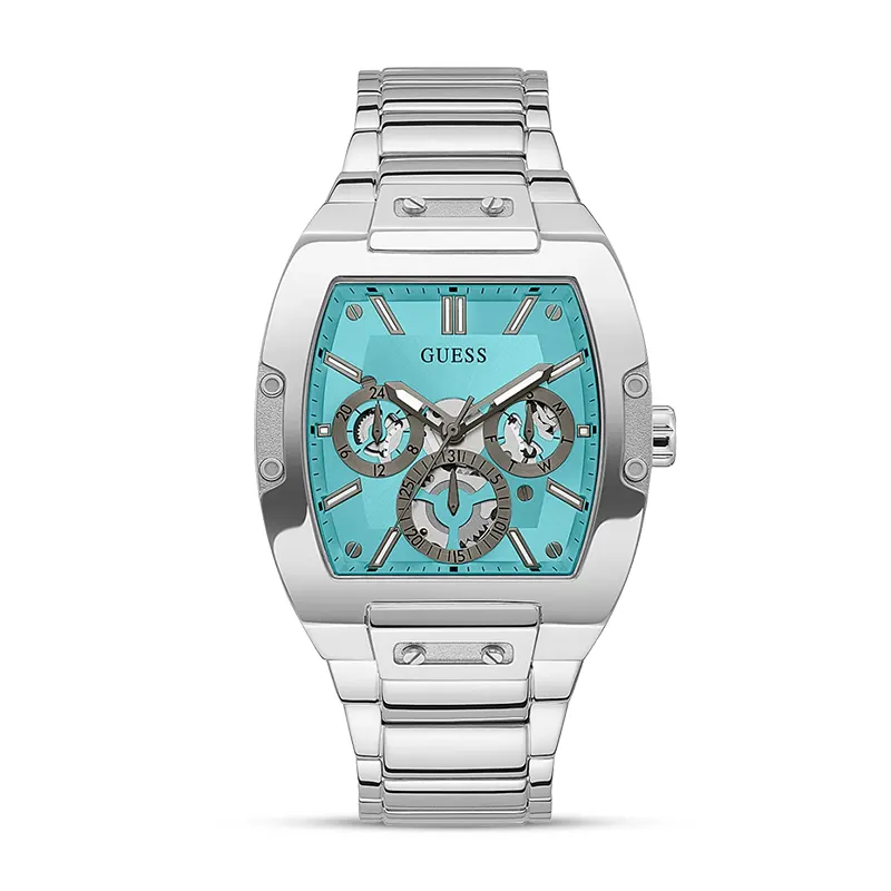 Guess Phoenix Multi-function Tiffany Dial Men’s Watch | GW0456G4