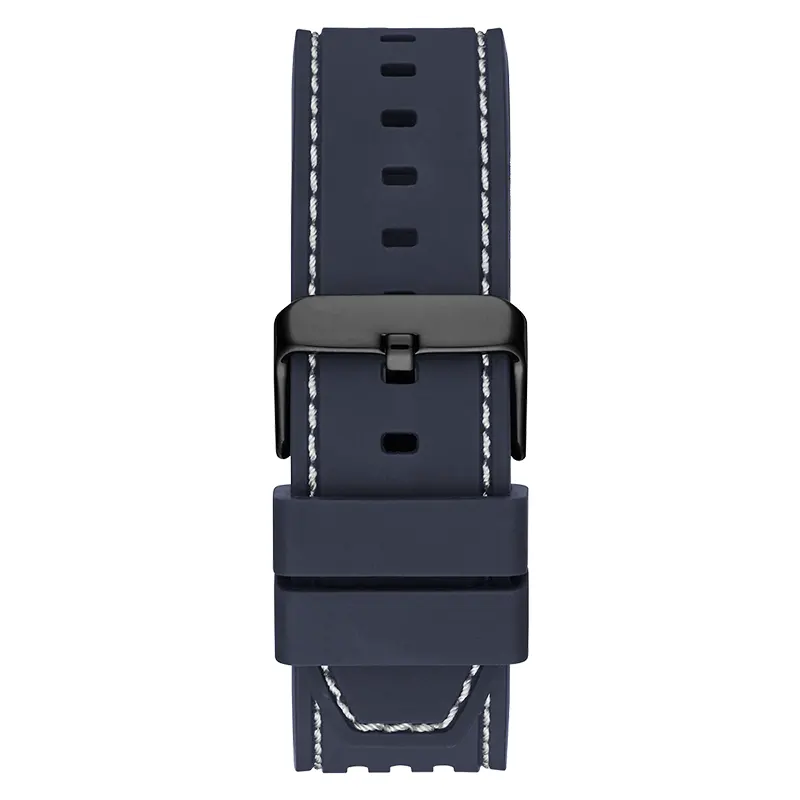 Guess Phoenix Multi-Function Navy Blue Skeleton Dial Men’s Watch | GW0499G1